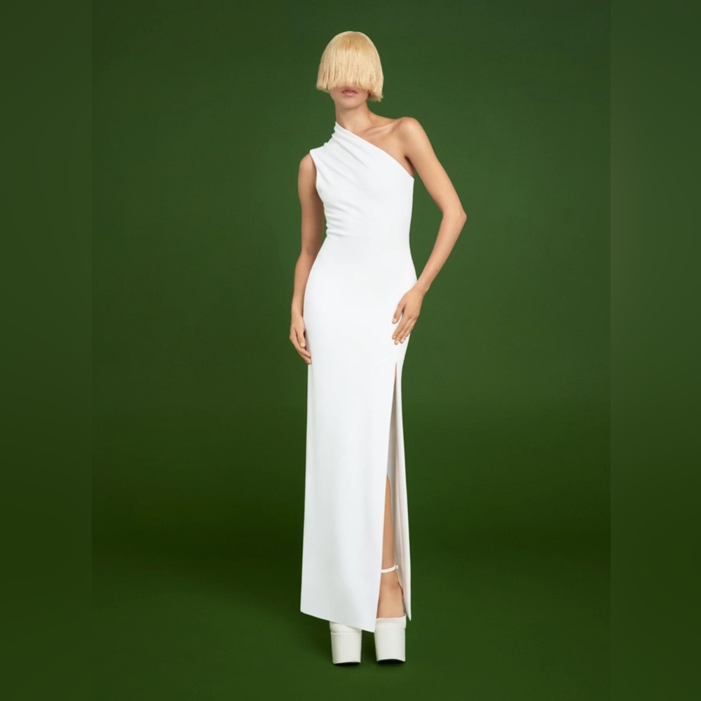 Solace London The Averie Maxi Dress in Cream